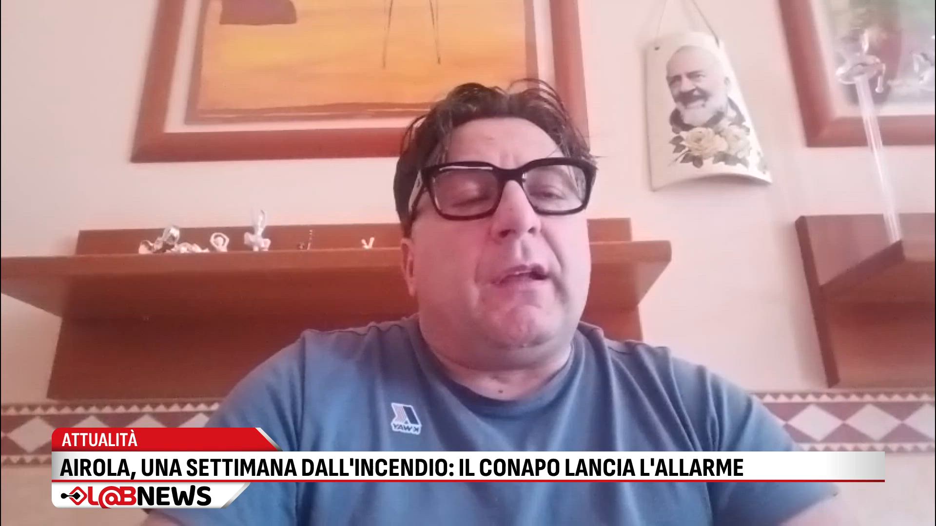 Airola, una settimana dall'incendio: il Conapo lancia l'allarme