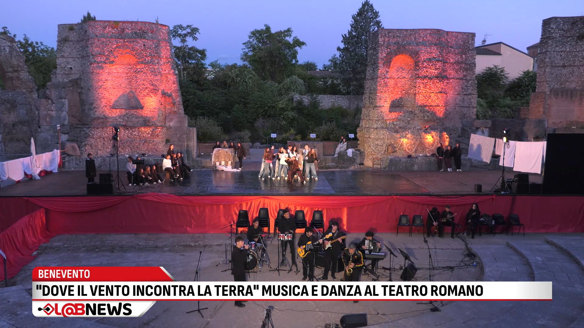 "Dove il vento incontra la terra":  musica e danza al Teatro Romano