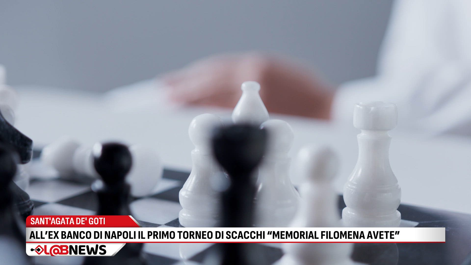 All'ex Banco di Napoli il primo Torneo di scacchi "Memorial Filomena Avete"