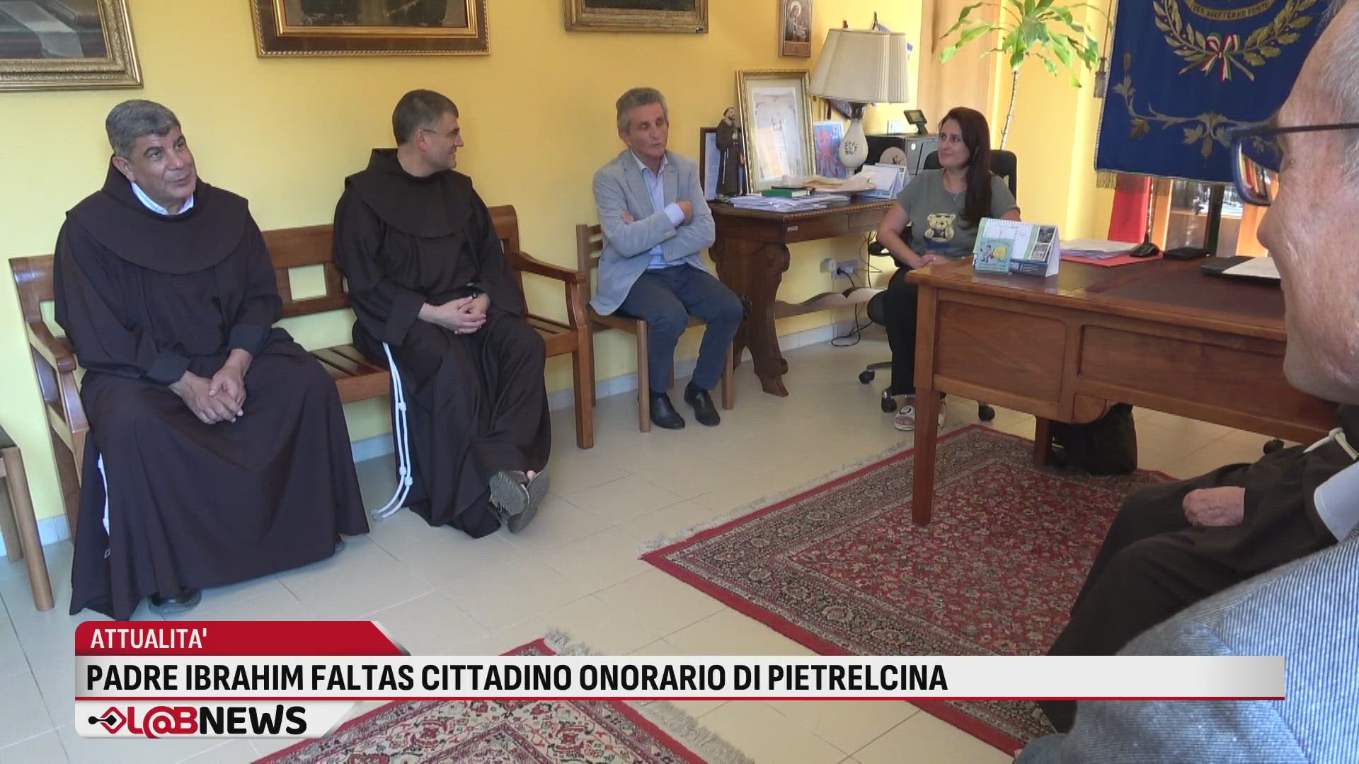 Padre Ibrahim cittadino onorario di Pietrelcina