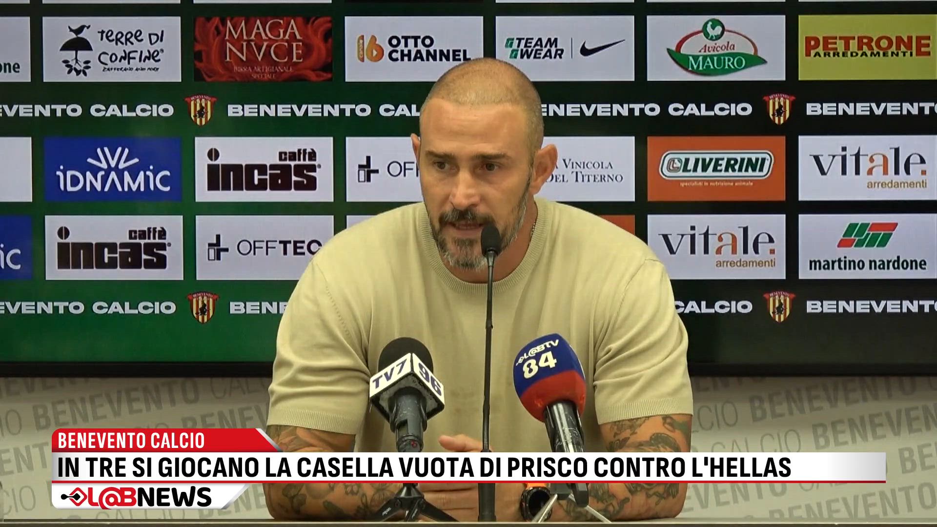 Benevento Calcio, Floro studia le mosse per l'Hellas