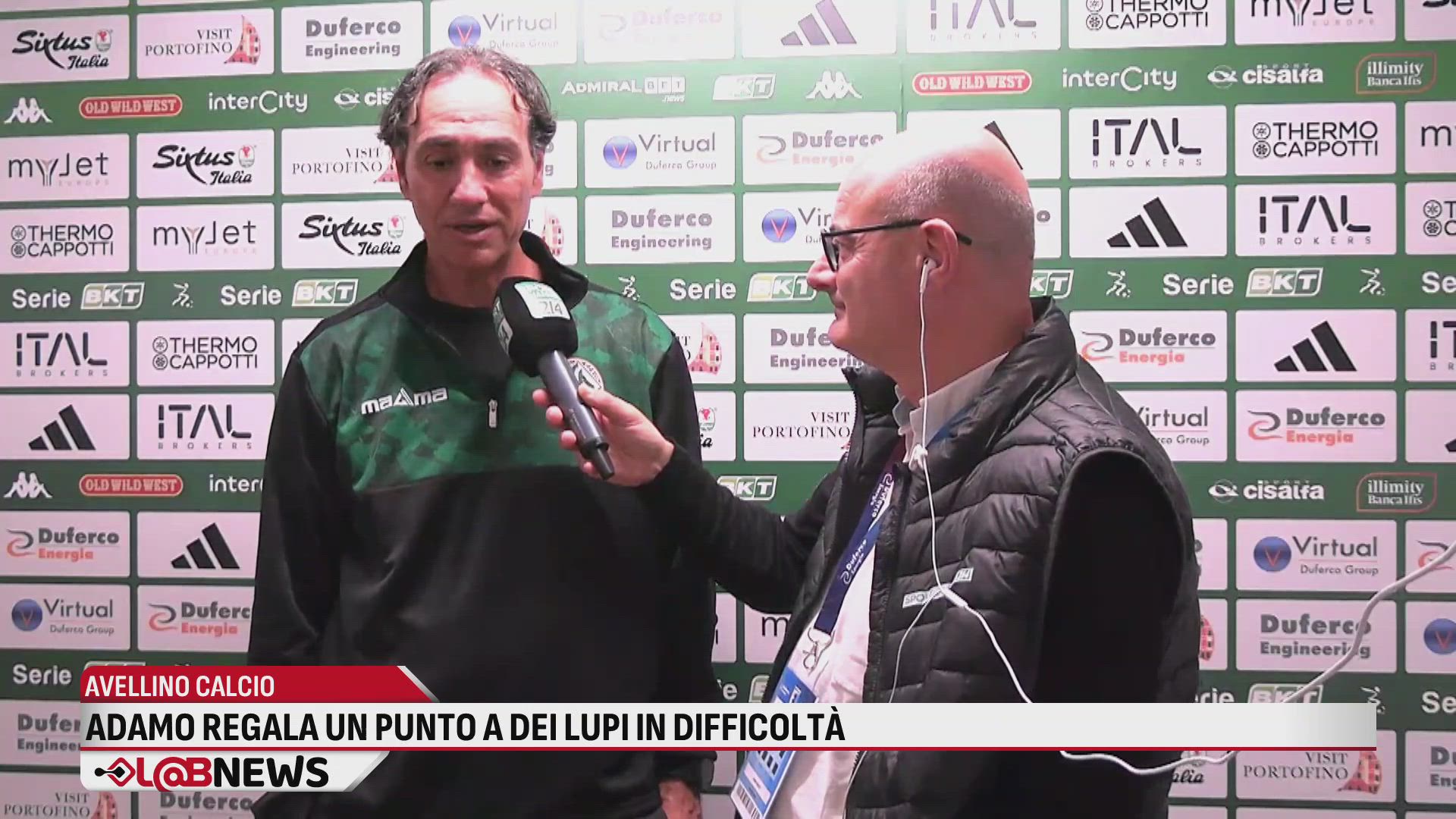 Avellino Calcio Adamo regala un punto a dei Lupi in difficoltà