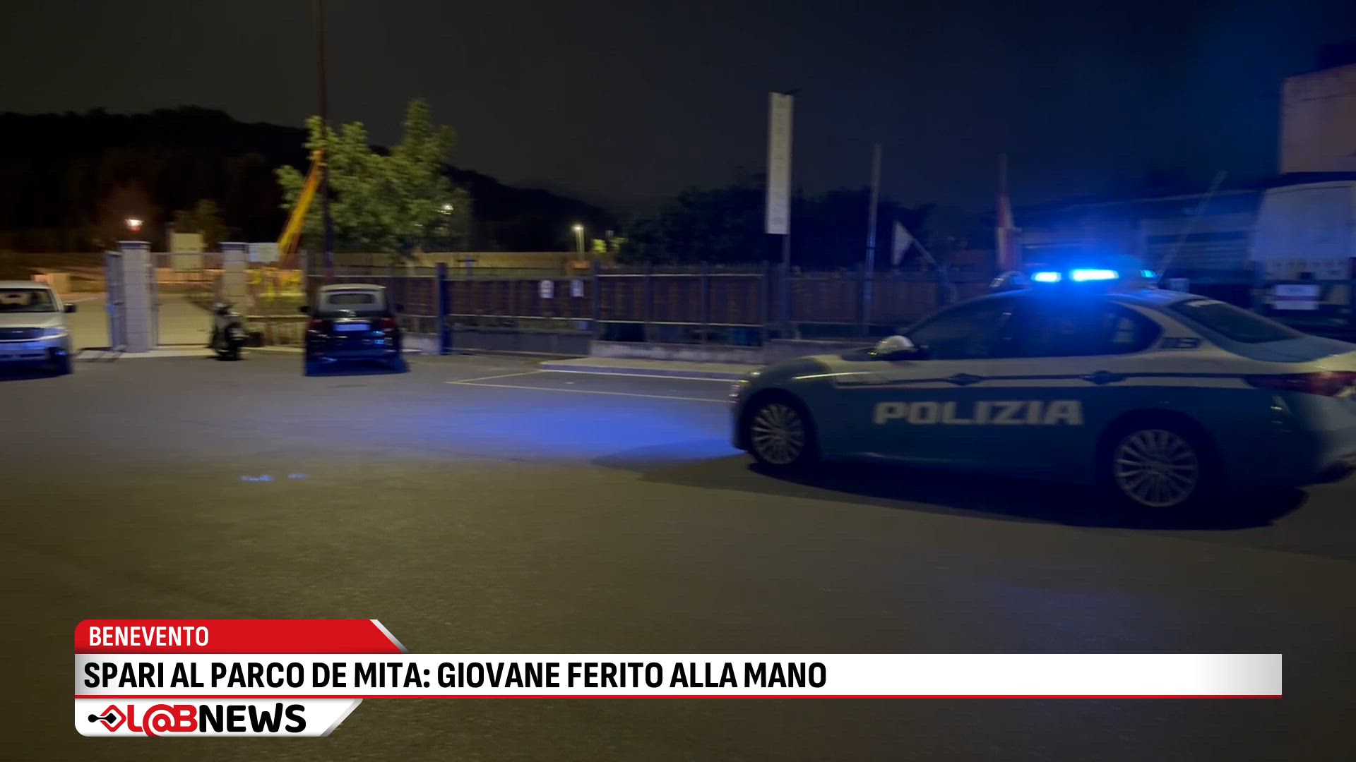 Spari al Parco De Mita: giovane ferito alla mano