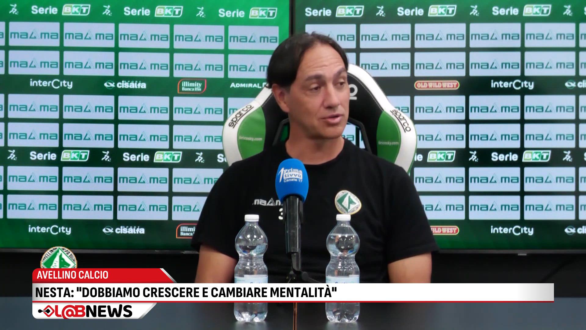 Avellino Calcio: Nesta: dobbiamo crescere e cambiare mentalità