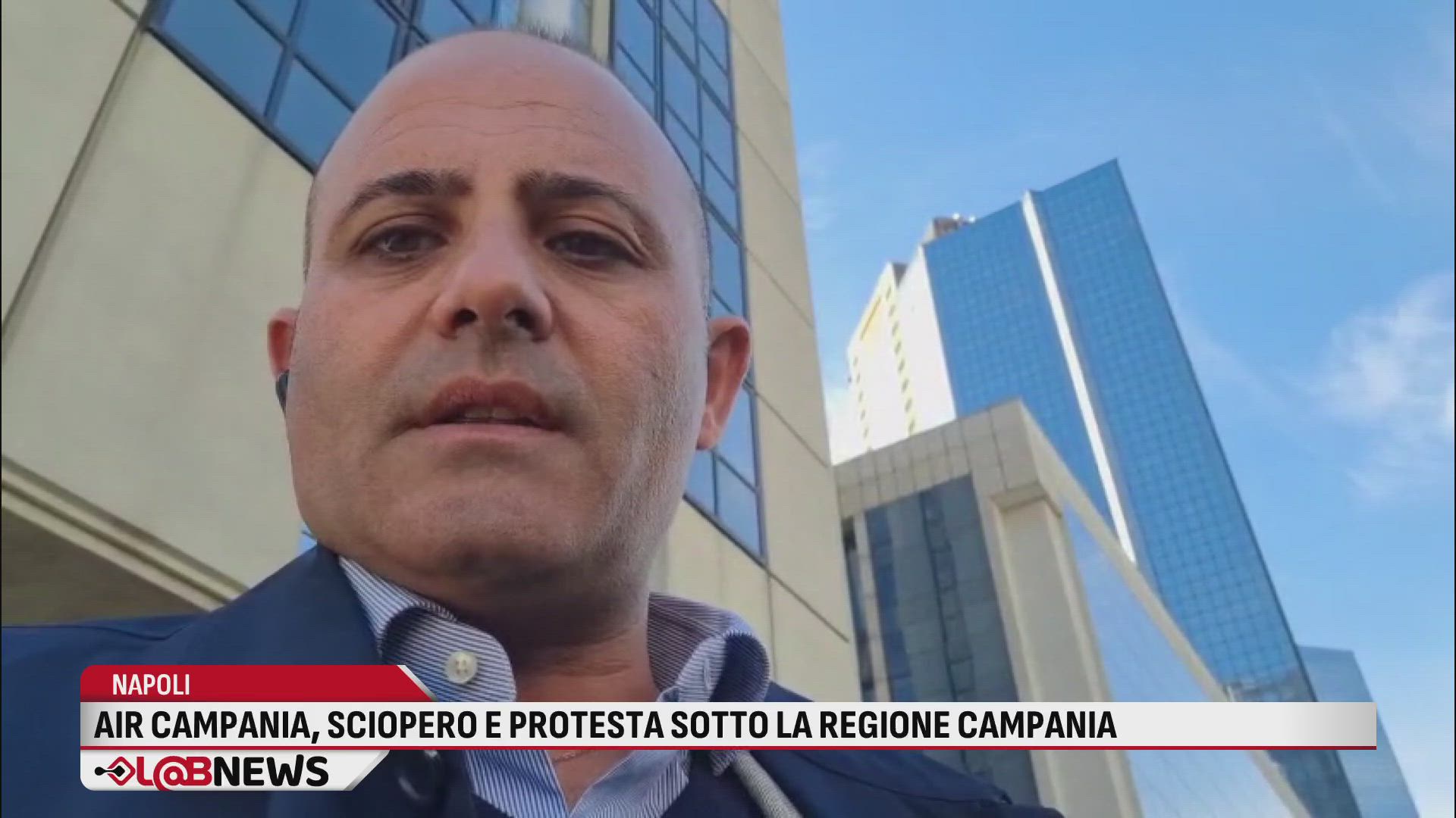 Air Campania, sciopero e protesta sotto la Regione Campania