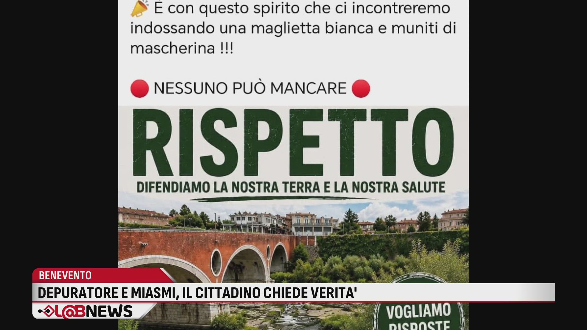 Depuratore e miasmi, il cittadino chiede verità