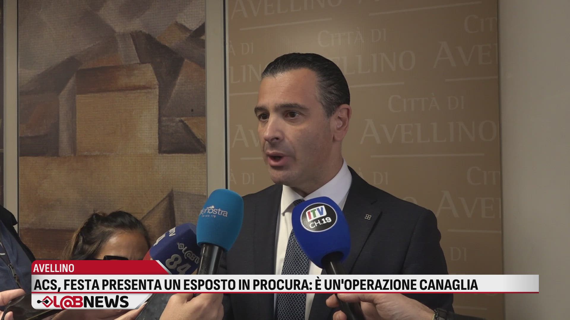 ACS, Festa presenta un esposto in Procura: è un operazione canaglia