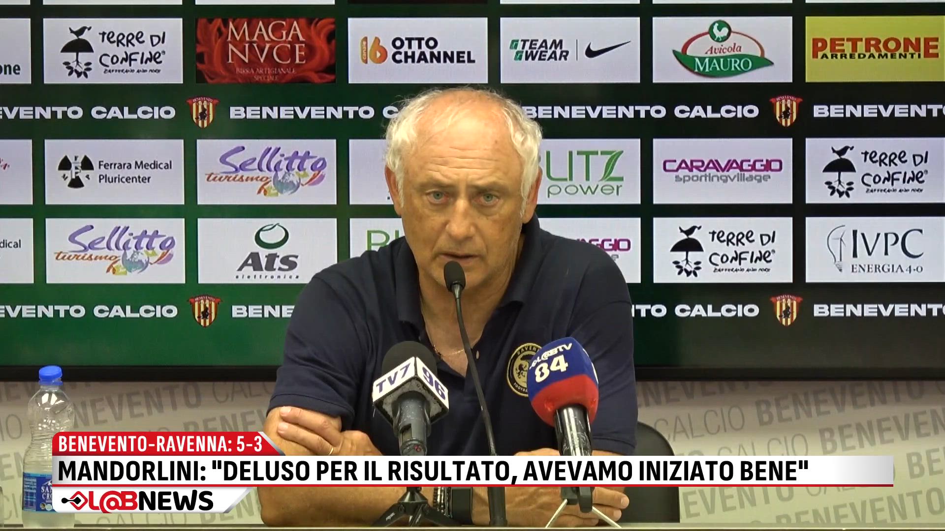 Le dichiarazioni di Andrea Mandorlini dopo Benevento-Ravenna