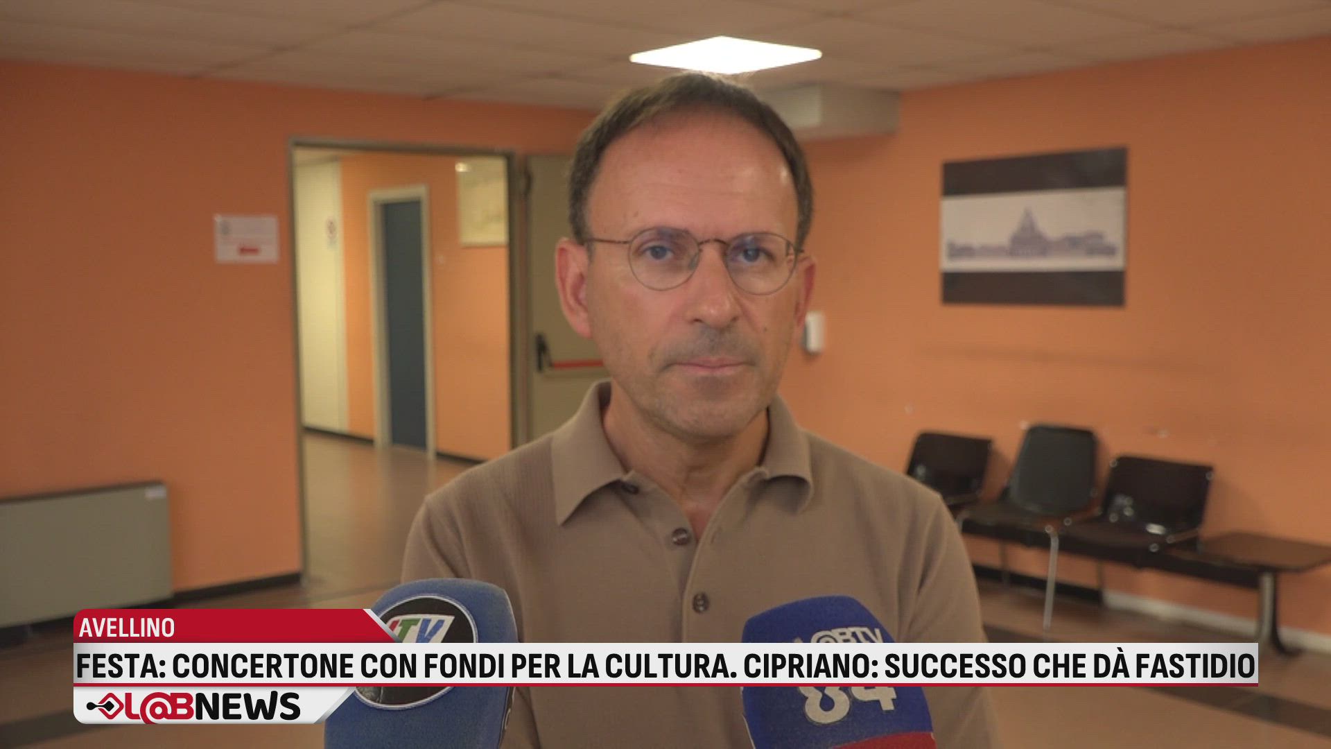 Festa: concertone con fondi per la cultura. Cipriano: successo che dà fastidio