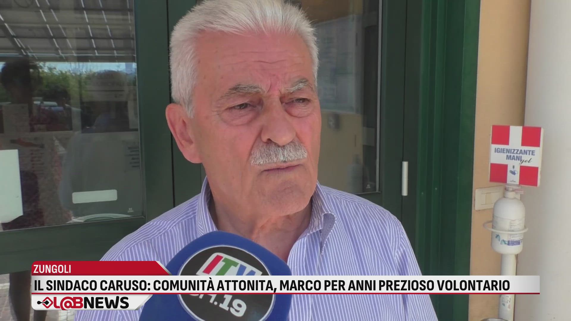 Caruso: comunità attonita, Marco per anni prezioso volontario