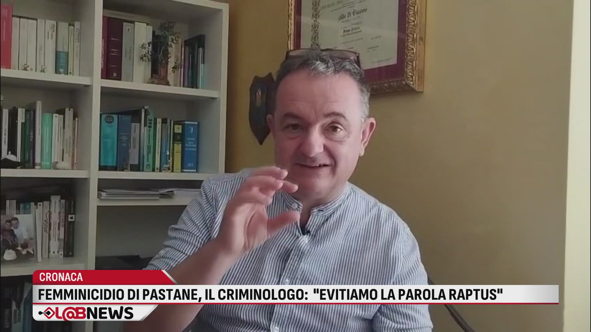 Femminicidio di Pastene, il criminologo: "evitiamo la parola raptus"