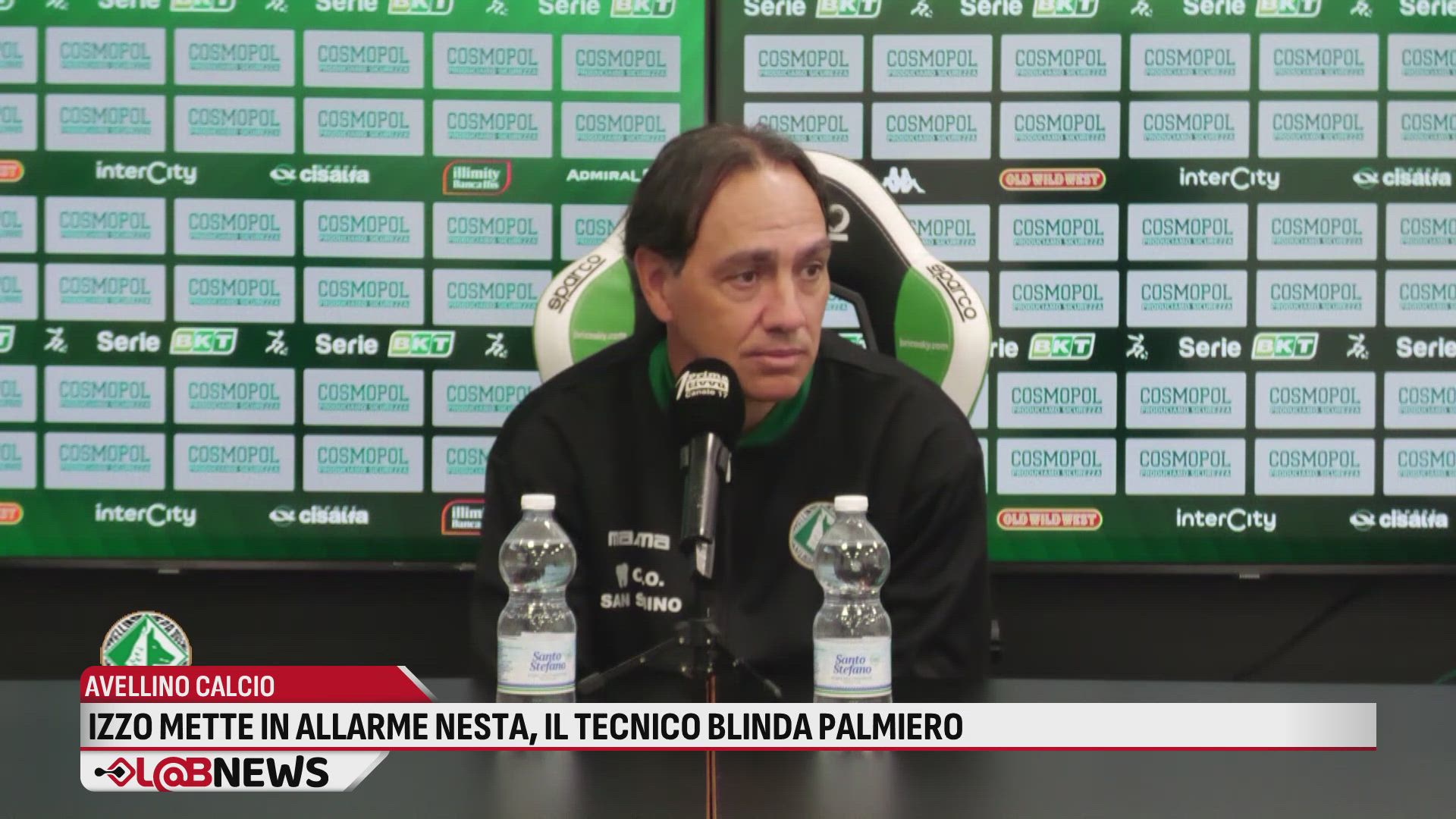 Izzo mette in allarme Nesta, il tecnico blinda Palmiero