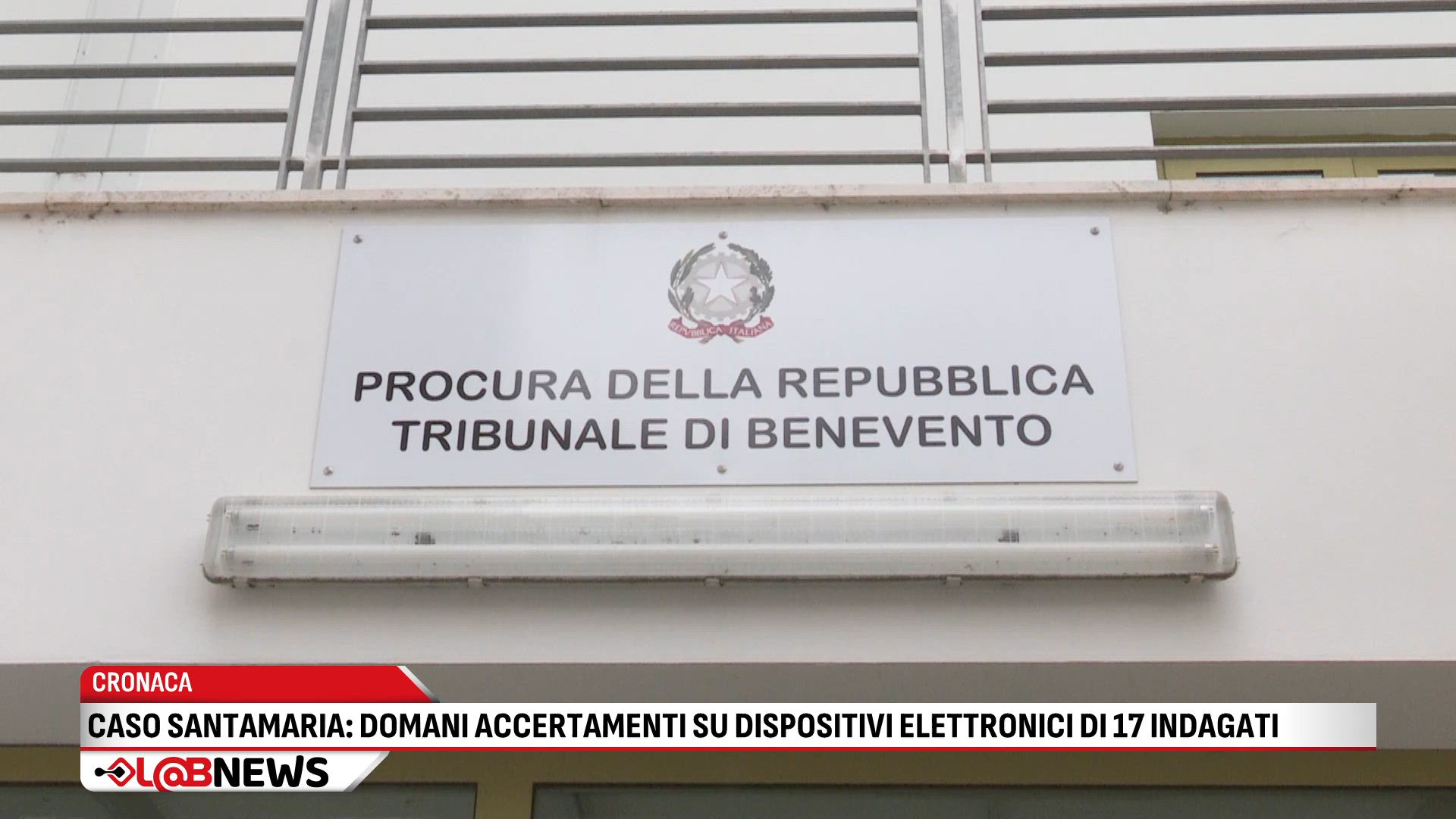 Caso Santamaria: domani accertamenti su dispositivi di 17 indagati