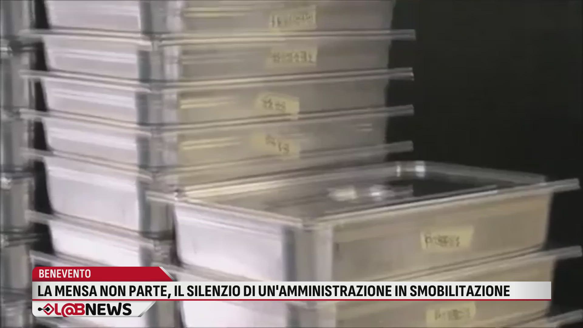 La mensa non parte, il silenzio di un amministrazione in smobilitazione