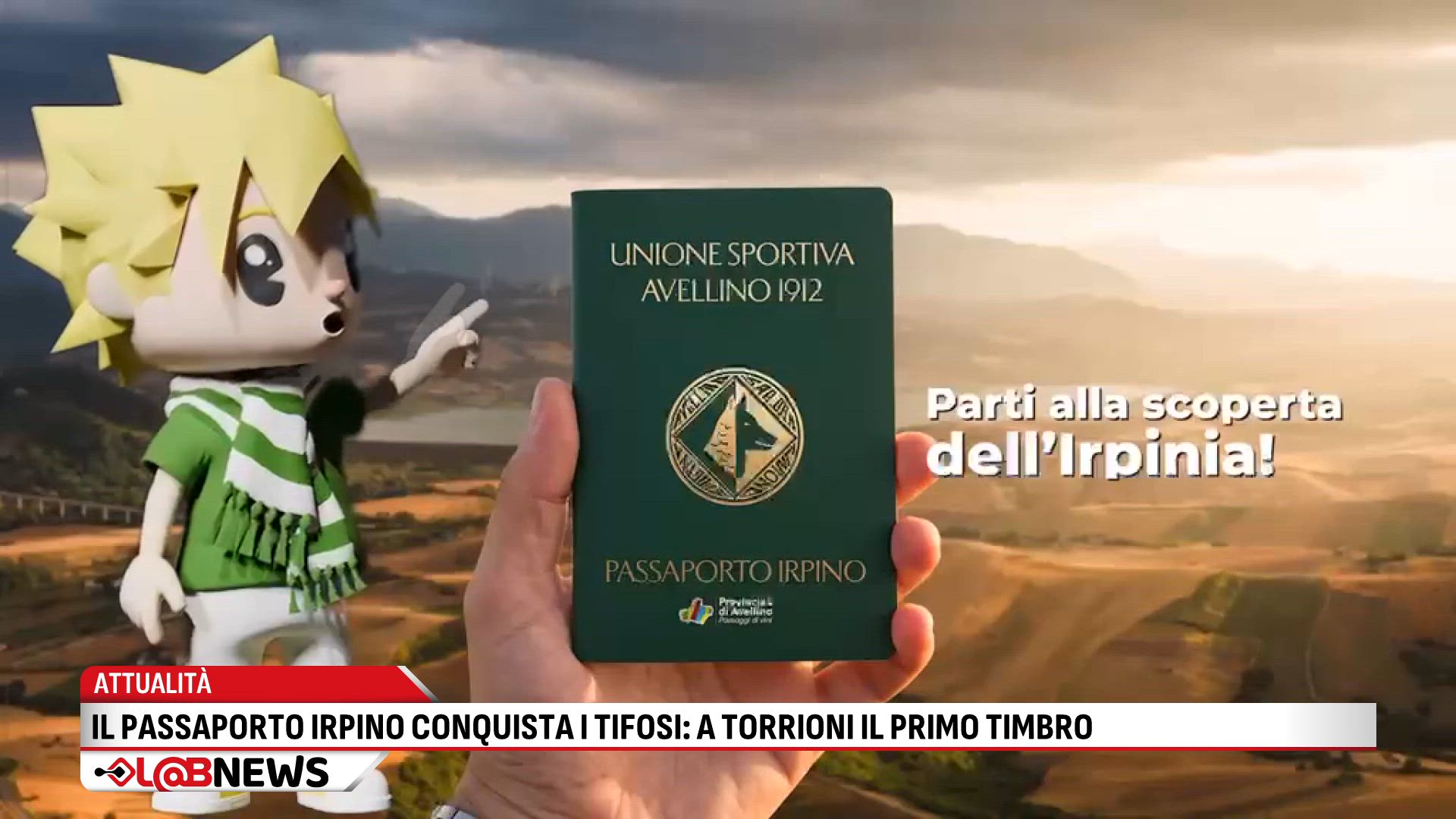 Il passaporto irpino conquista i tifosi: a Torrioni il primo timbro