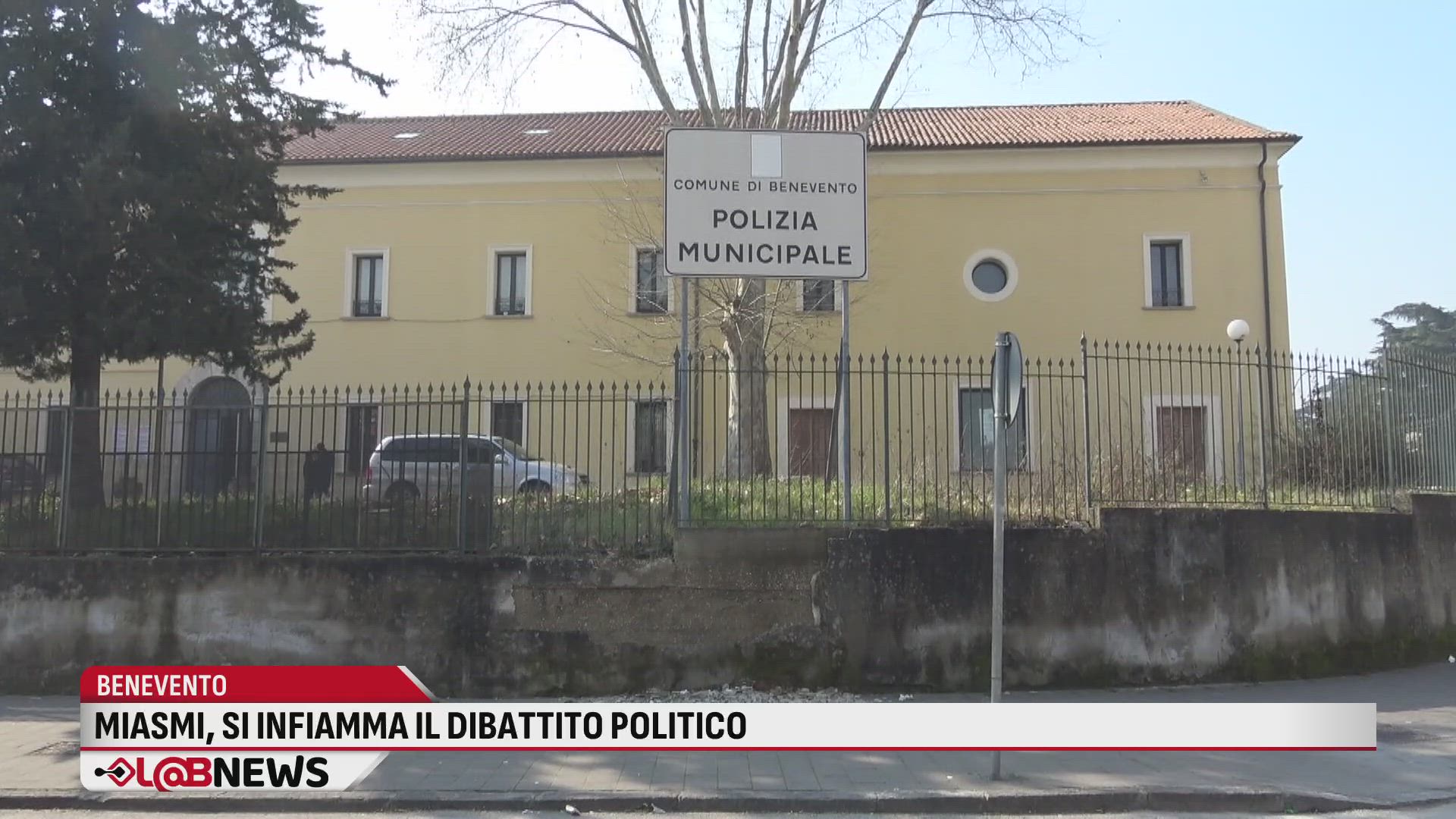 Miasmi, si infiamma il dibattito politico
