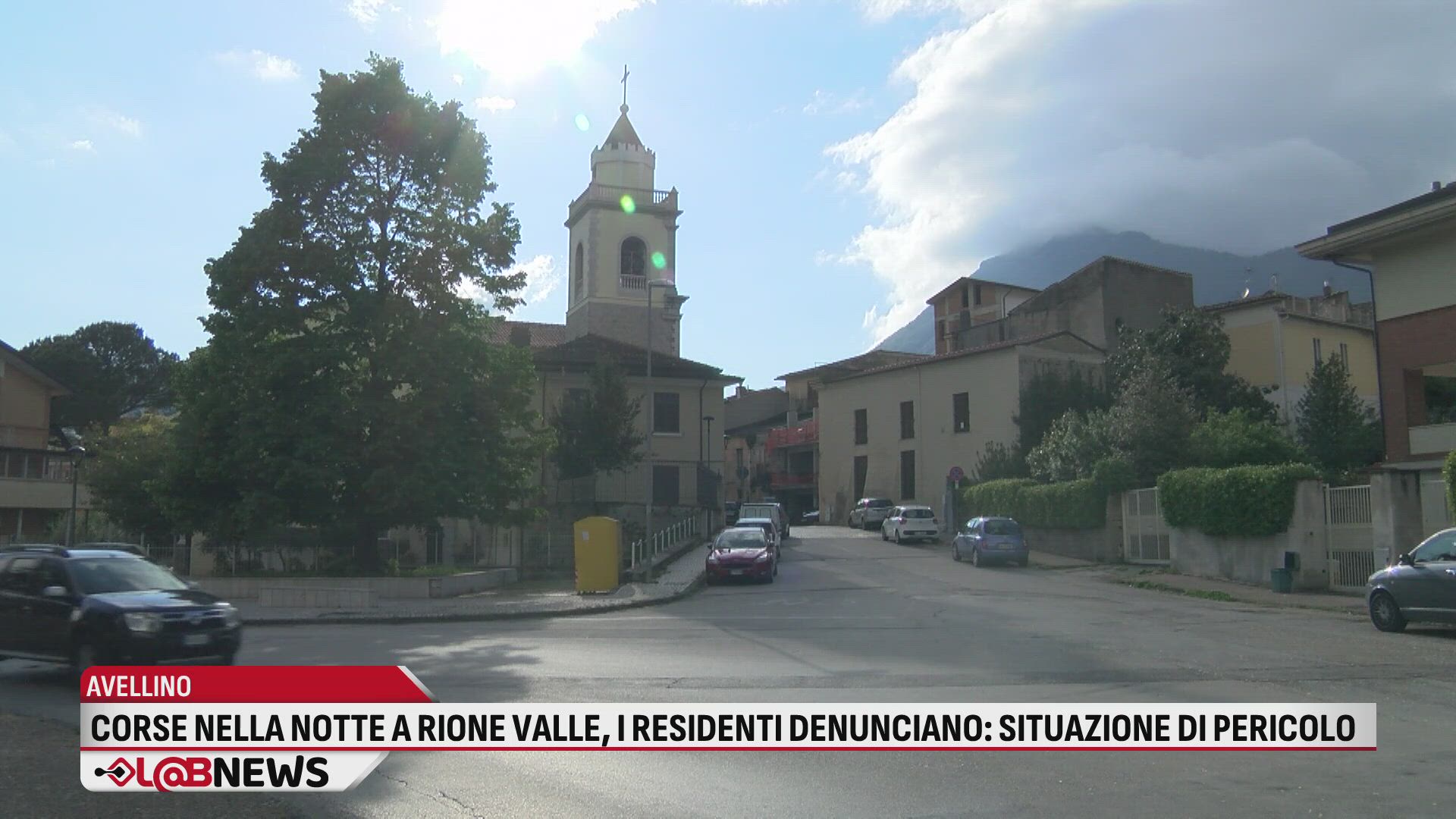 Corse nella notte a rione Valle, i residenti denunciano: situazione di pericolo