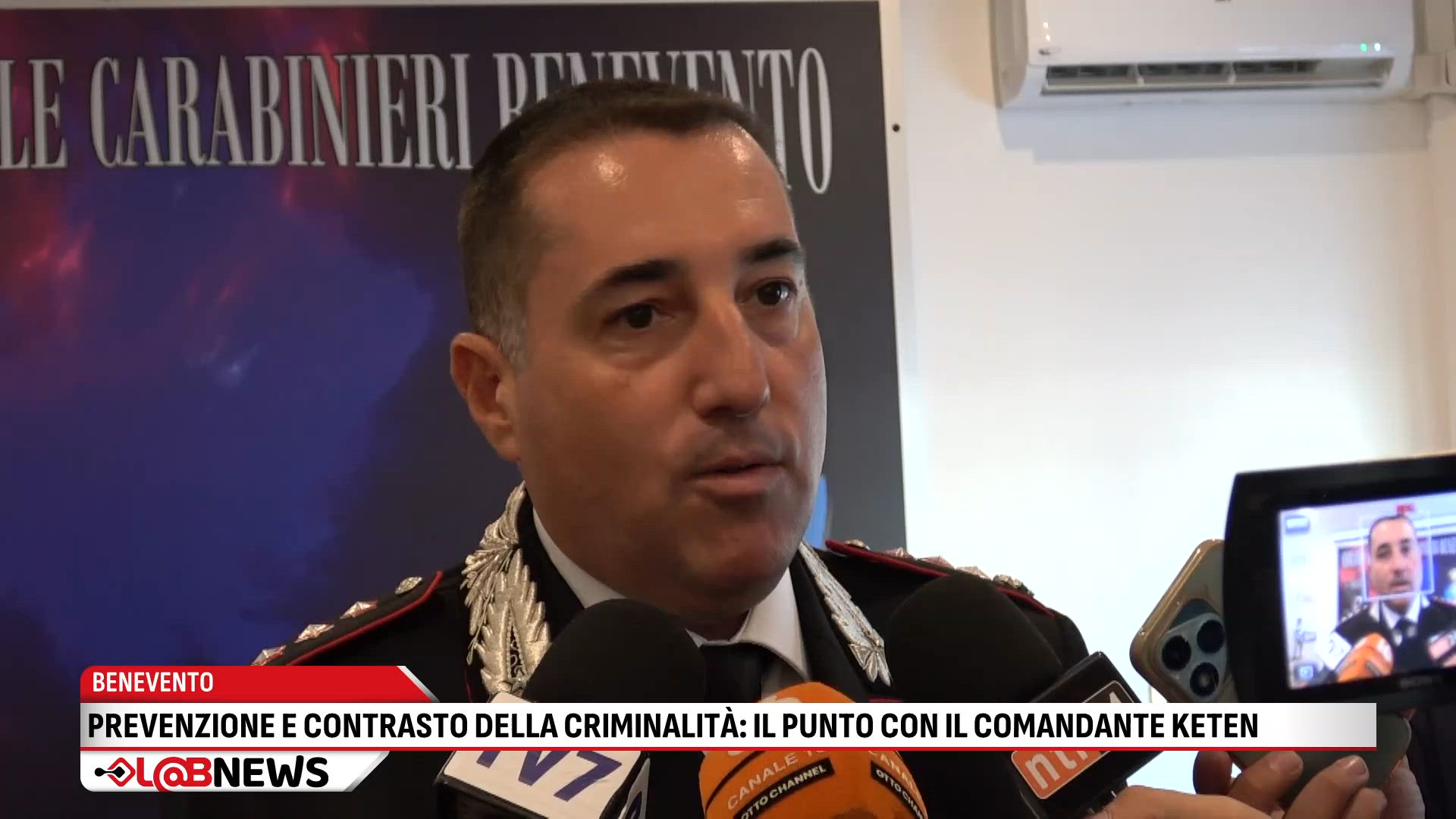 Prevenzione e contrasto alla criminalità: il punto con il Comandante dei Carabinieri di Benevento Keten