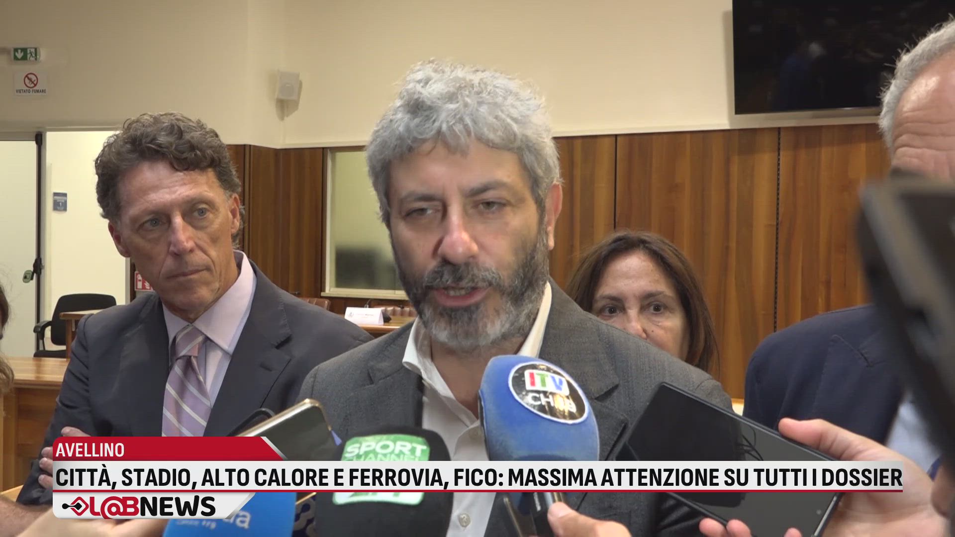 Città, stadio, Alto Calore e ferrovia, Fico: massima attenzione su tutti i dossier