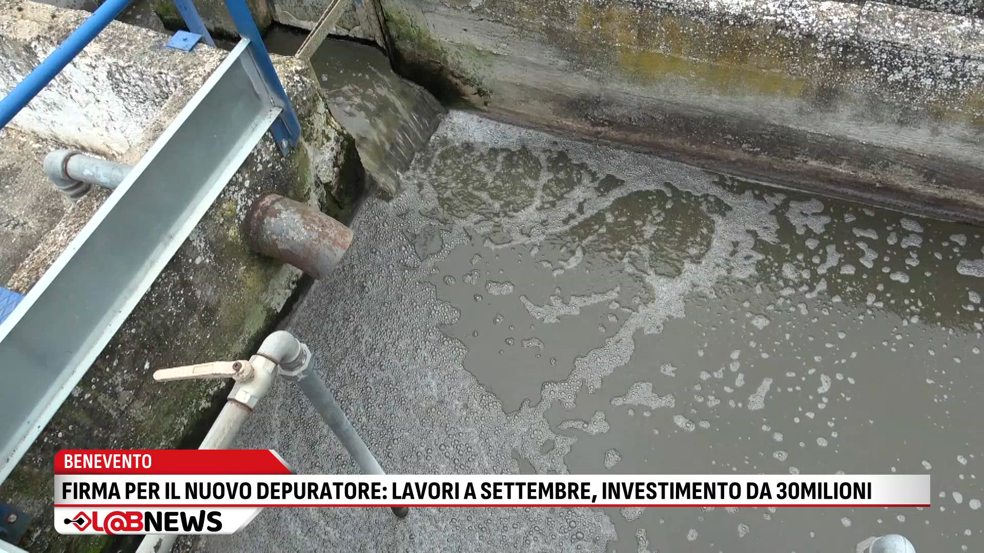 Firma per il nuovo depuratore, lavori a settembe investimento da 30 milioni di euro