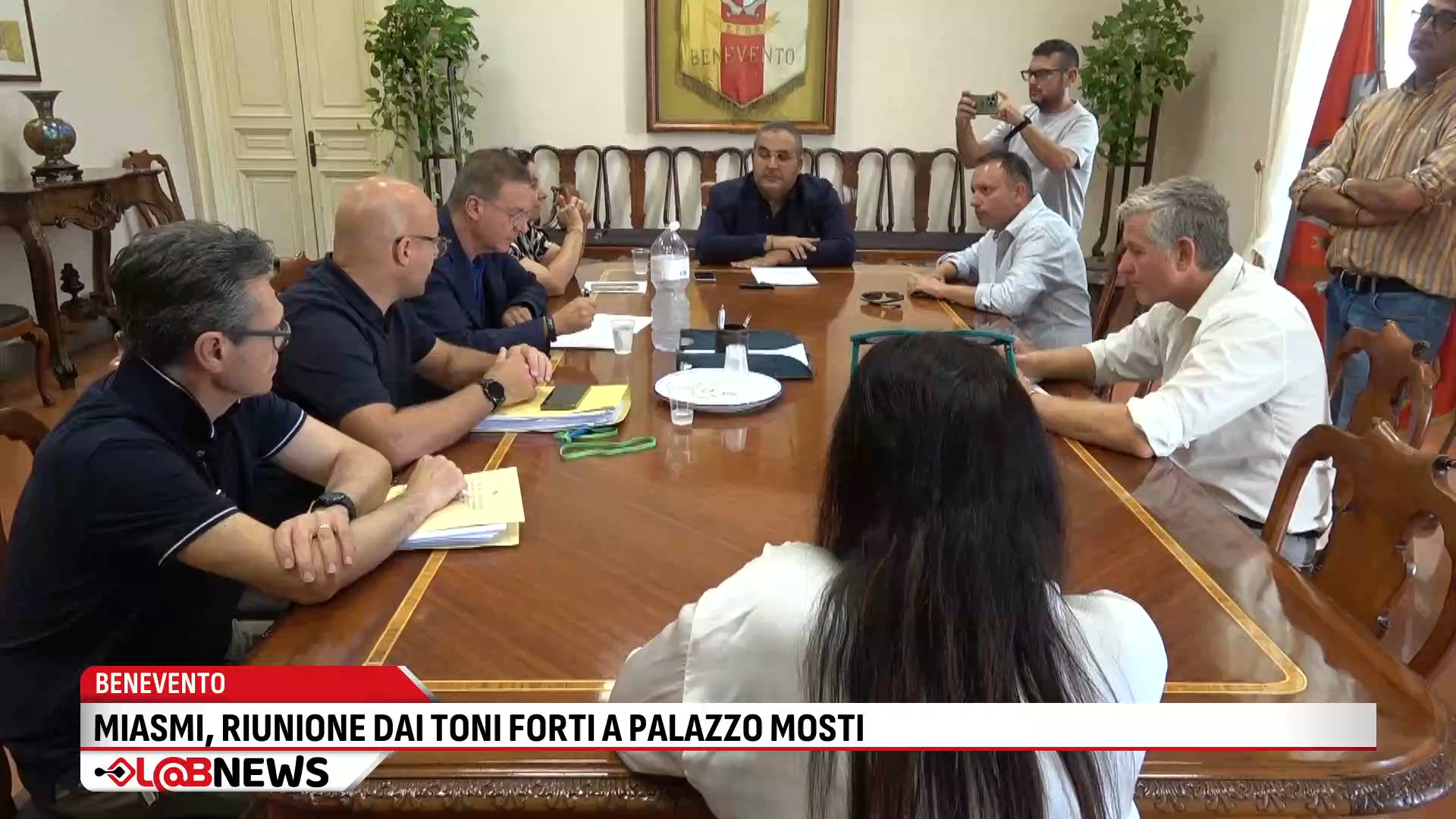 Miasmi, riunione dai toni forti a Palazzo Mosti