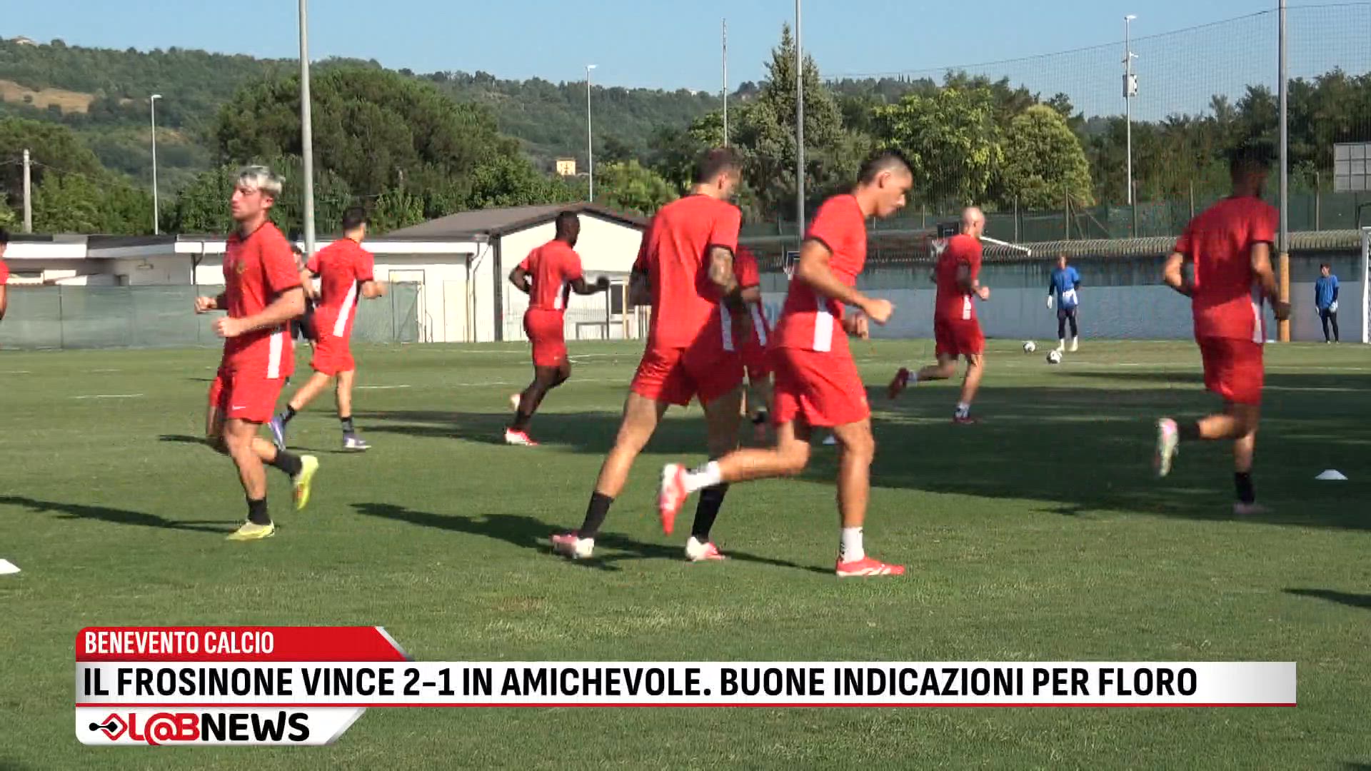 Benevento Calcio, il Frosinone vince 2-1 in amichevole, ma buone indicazioni per Floro
