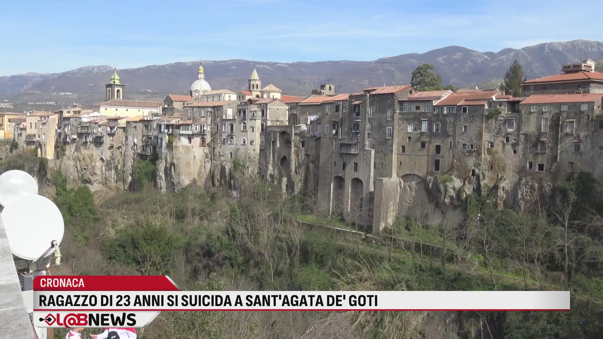 Ragazzo di 23 anni si suicida a Sant'Agata De' Goti