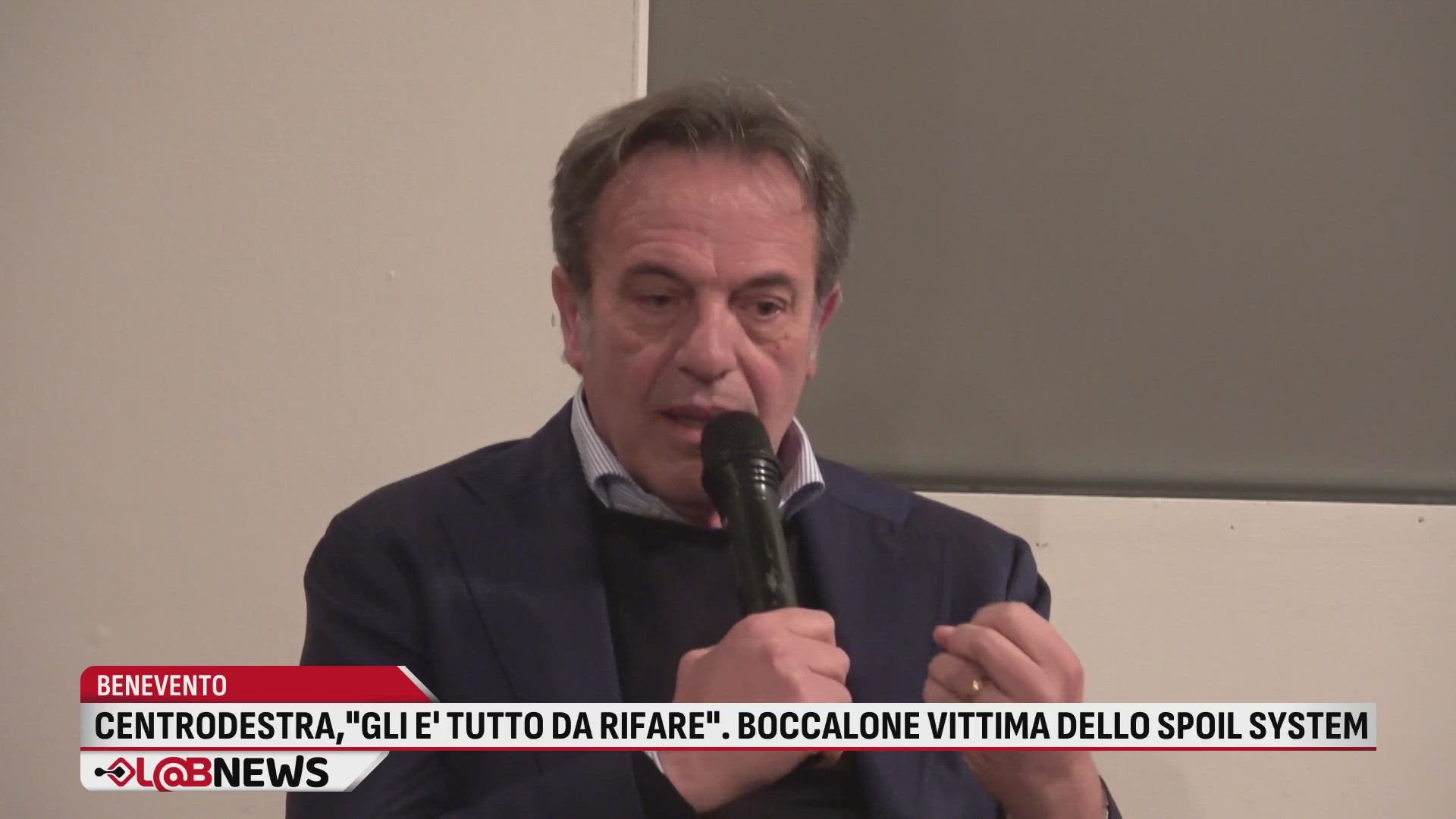 Centrodestra. "gli è tutto da rifare", Boccalone vittima dello Spoil System